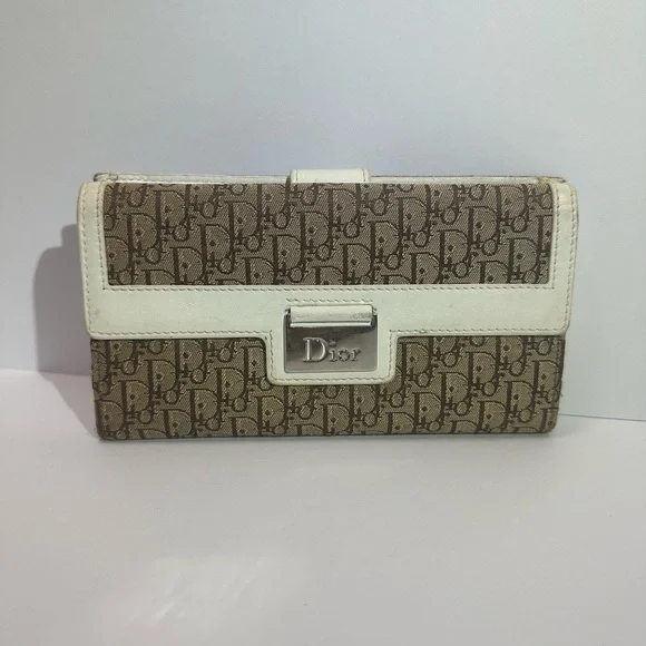 Dior Trotter Canvas Wallet - Picture 1 of 5